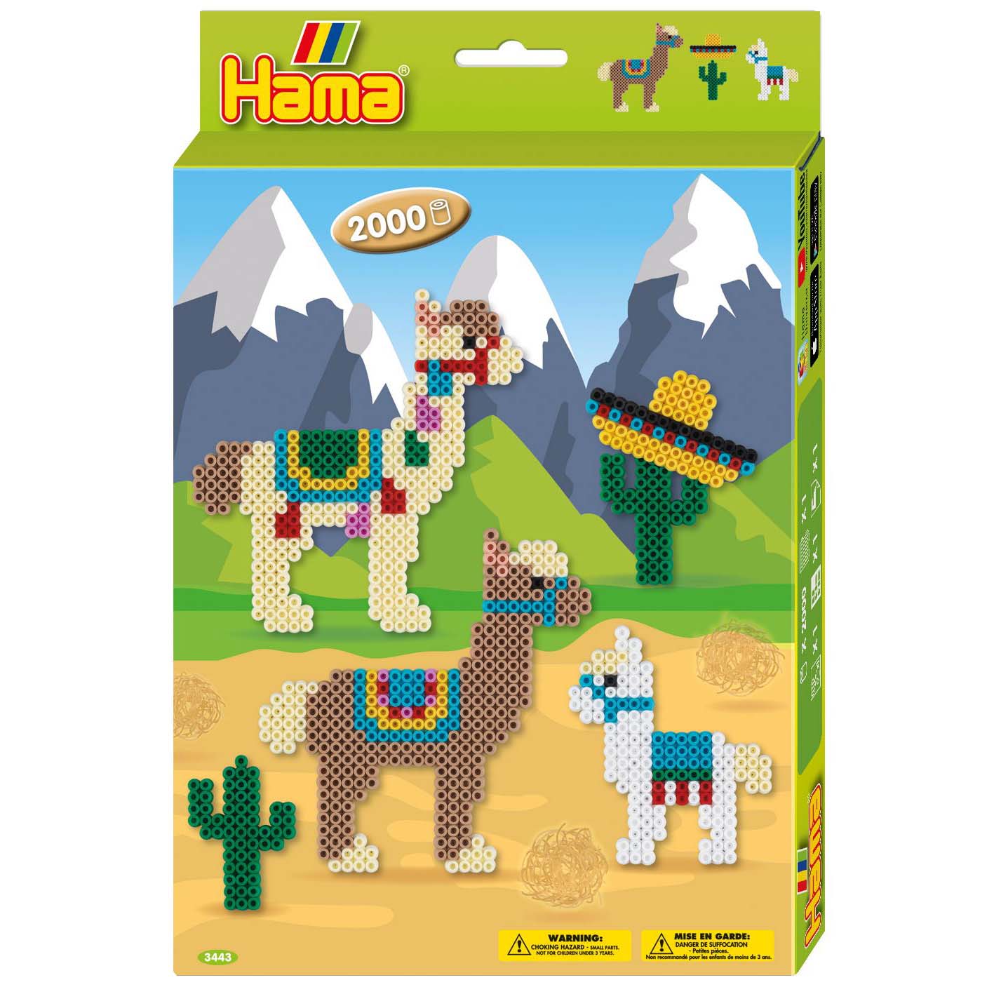 Hama Strijkkralen Alpacas 2000 Delig