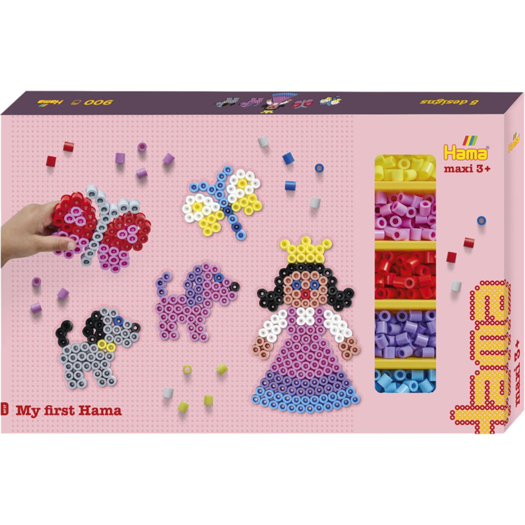 Hama maxi strijkkralen My First  gift box 900 delig