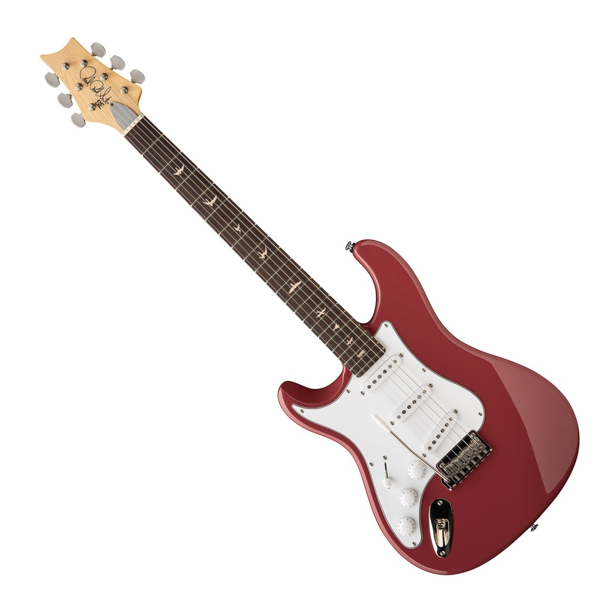 Paul Reed Smith PRS SE Silver Sky Left-Handed Derby Red