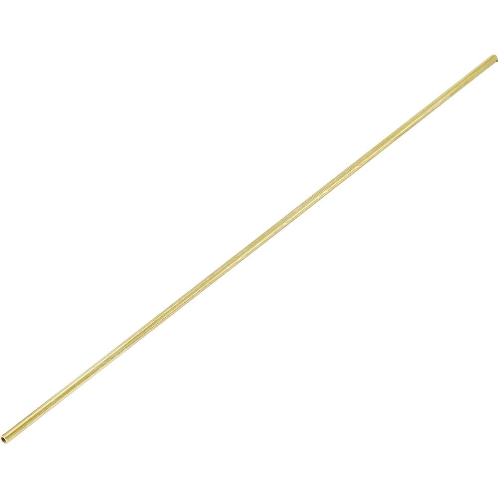 Reely Messing Buis Staaf (Ø x l) 3 mm x 500 mm Binnendiameter: 2.4 mm 1 stuk(s)