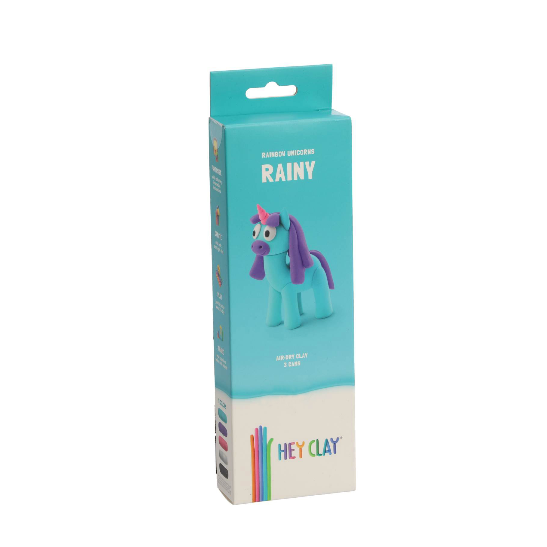 Top1Toys Hey Clay klei Rainy figuur 5 kleuren