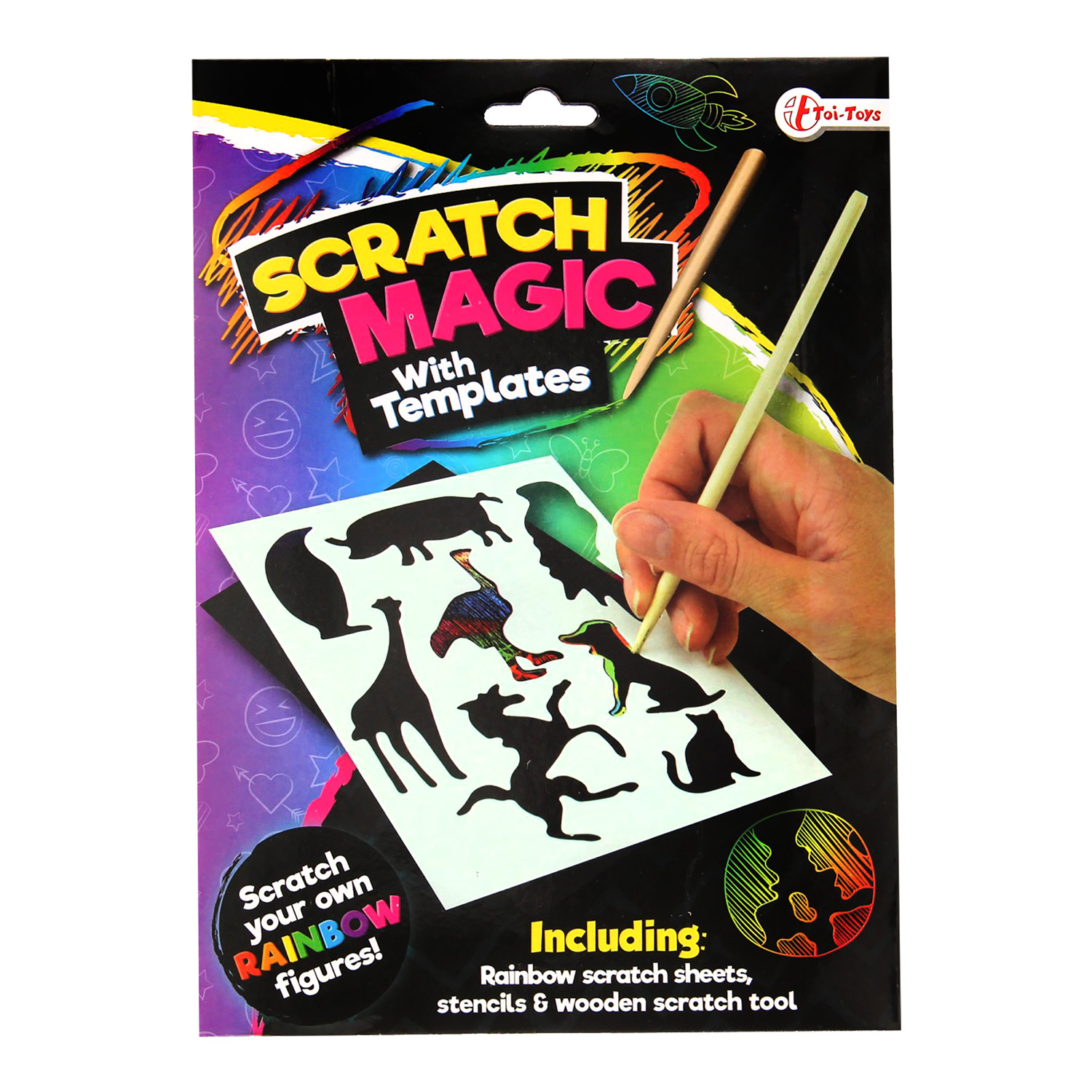Top1Toys Scratch Regenboog Figuren