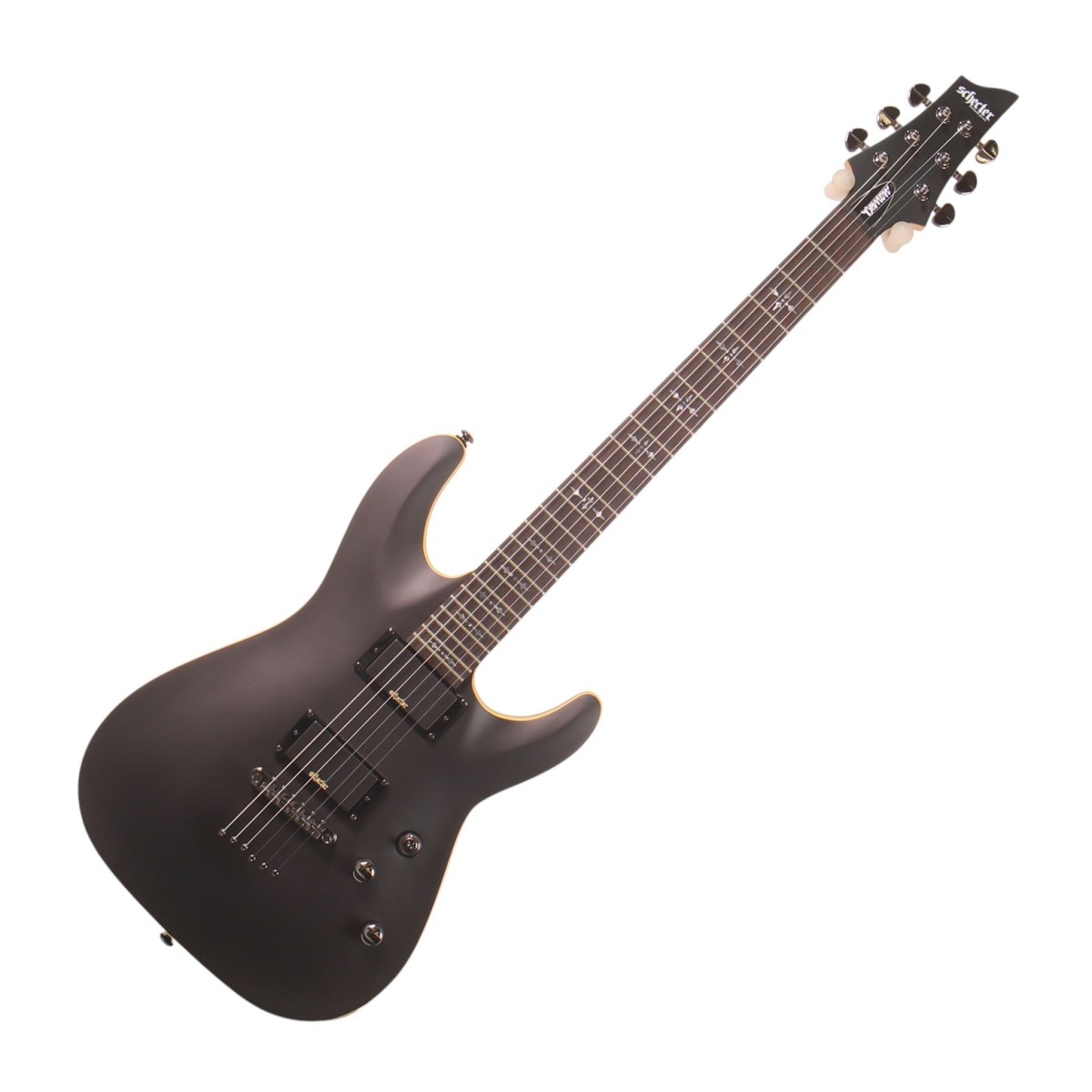 Schecter Demon-6 Aged Black Satin - Ex demo