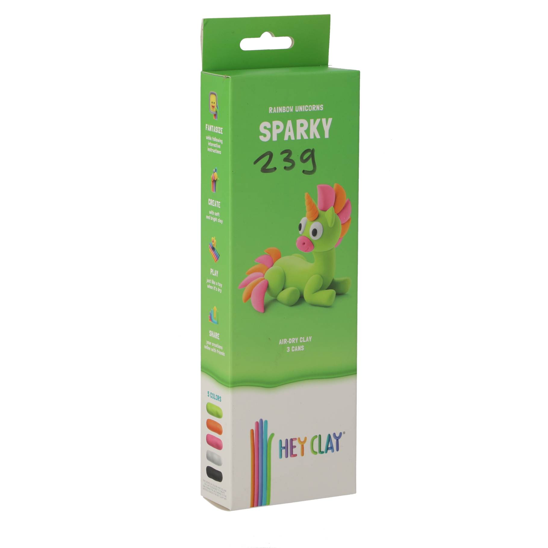 Top1Toys Hey Clay klei Sparky figuur 5 kleuren