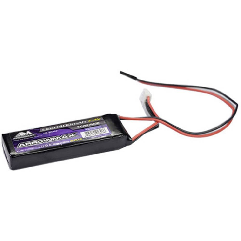 ArrowMax LiPo accupack 7.4 V 1400 mAh Aantal cellen: 2 Softcase JR