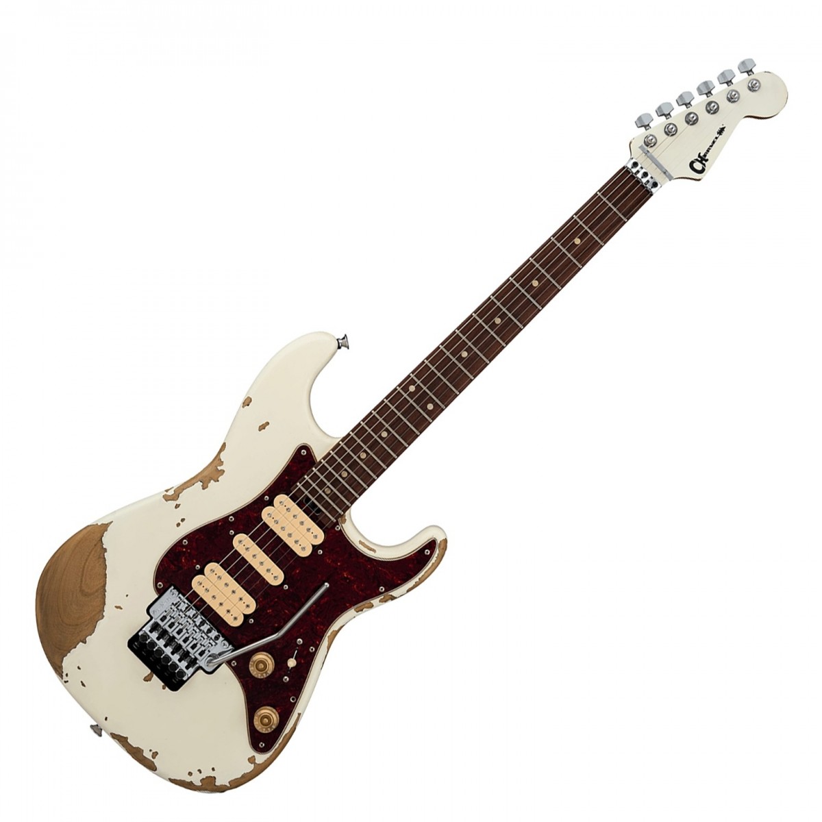 Charvel Super-Stock So-Cal Style 1 HH FR RW Aged Arctic