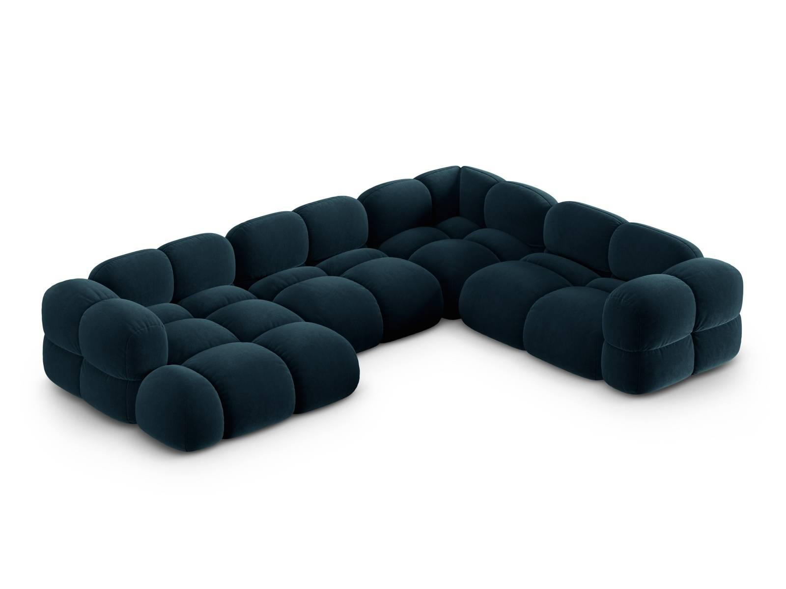Cosmopolitan Design Hoekbank Loretto rechts velvet | 