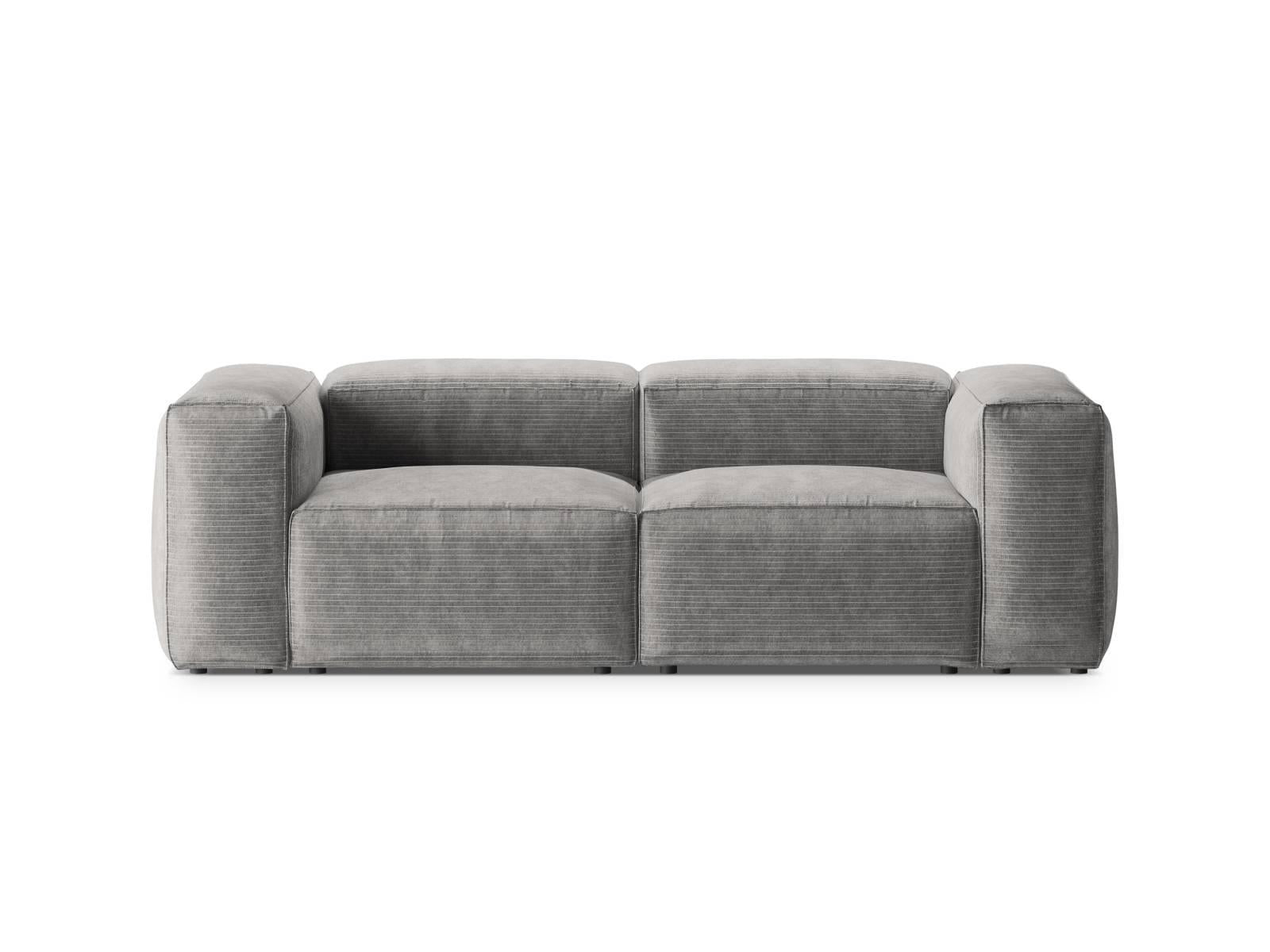 Cosmopolitan Design 2-zitsbank Bergamo ribstof | 