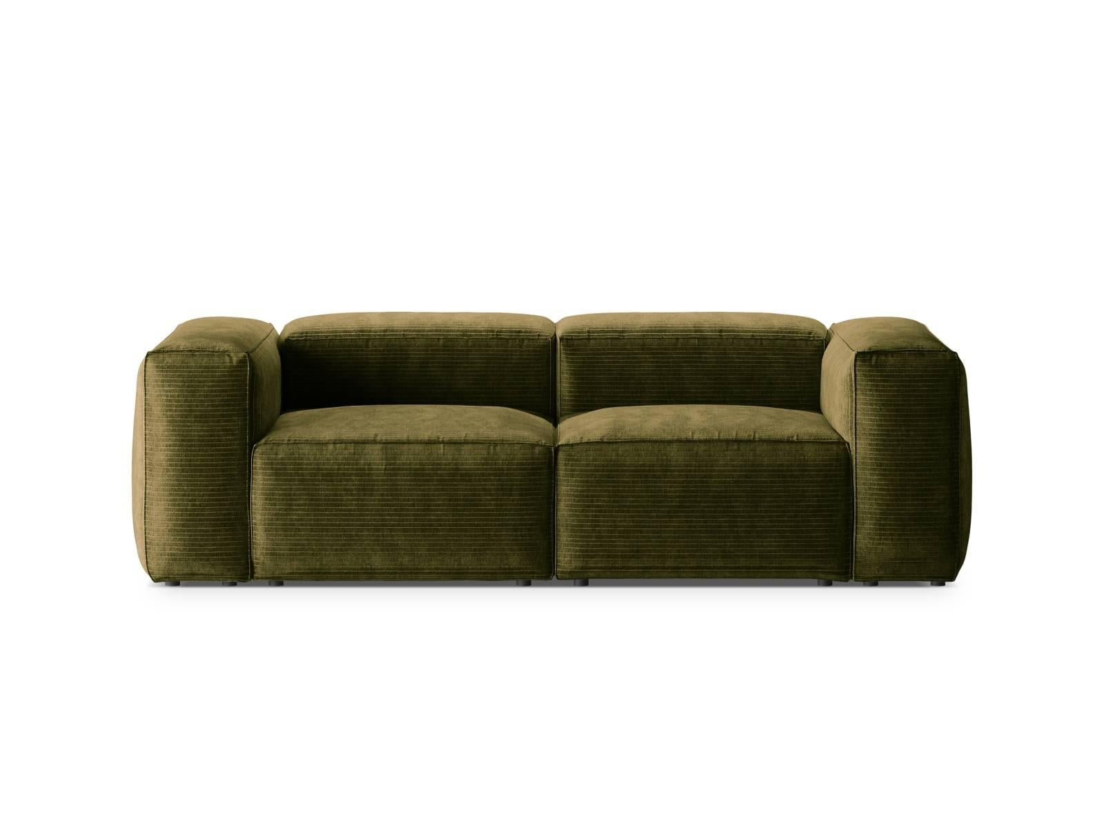 Cosmopolitan Design 2-zitsbank Bergamo ribstof | 