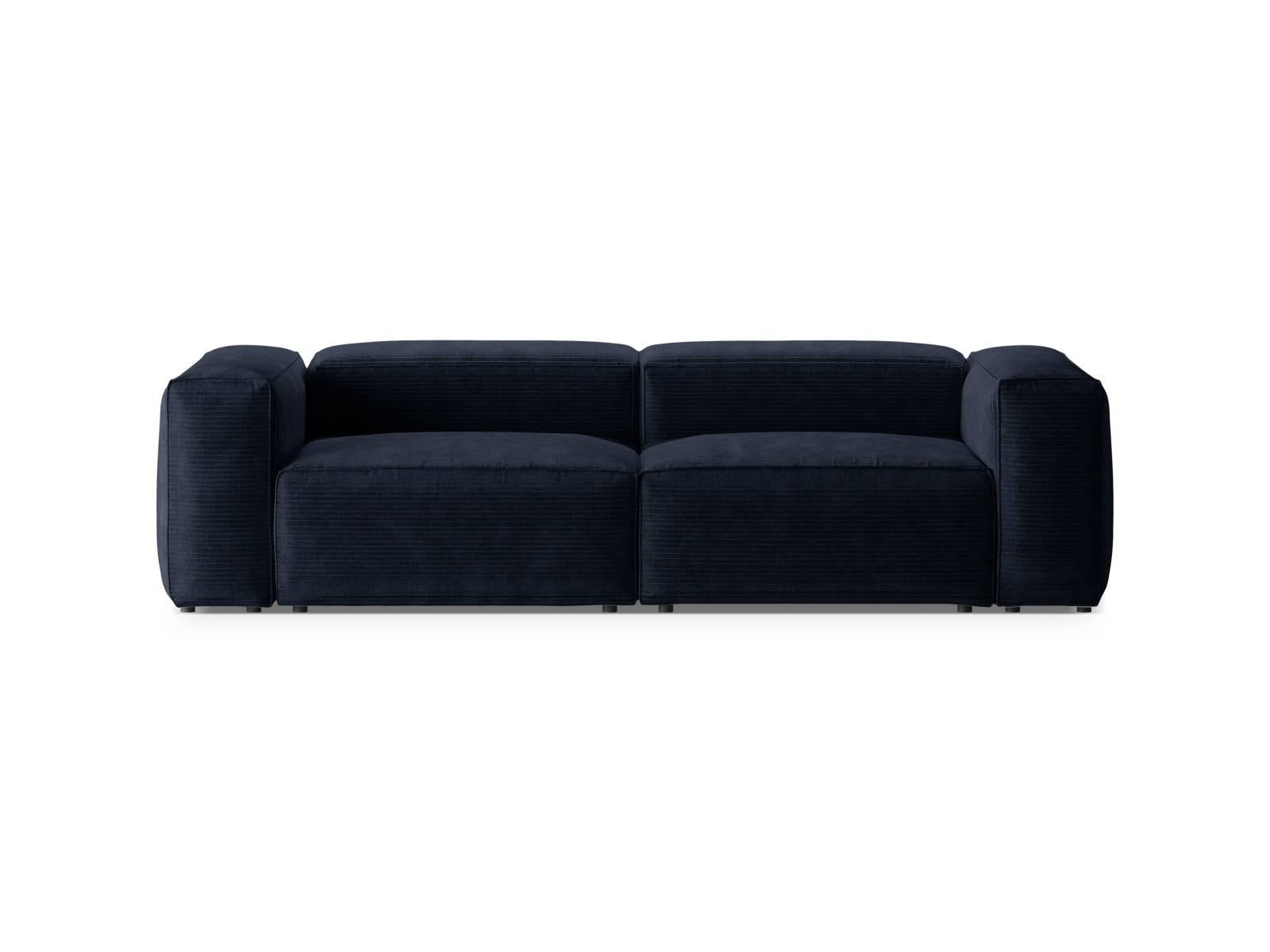 Cosmopolitan Design 3-zitsbank Bergamo ribstof | 