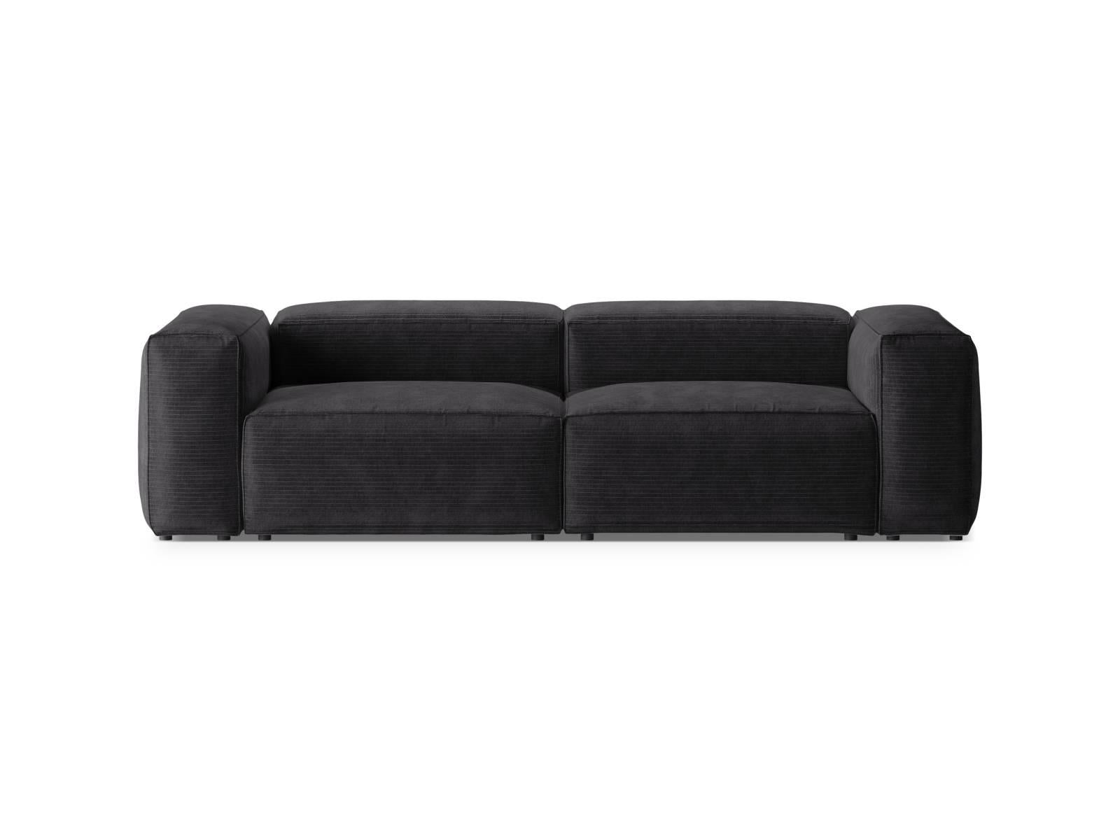 Cosmopolitan Design 3-zitsbank Bergamo ribstof | 