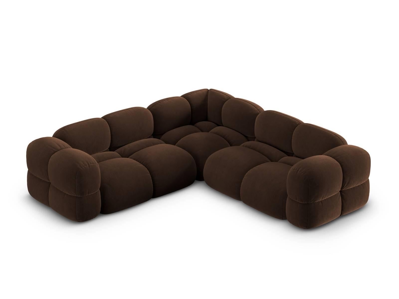 Cosmopolitan Design Hoekbank Loretto symmetrisch velvet | 