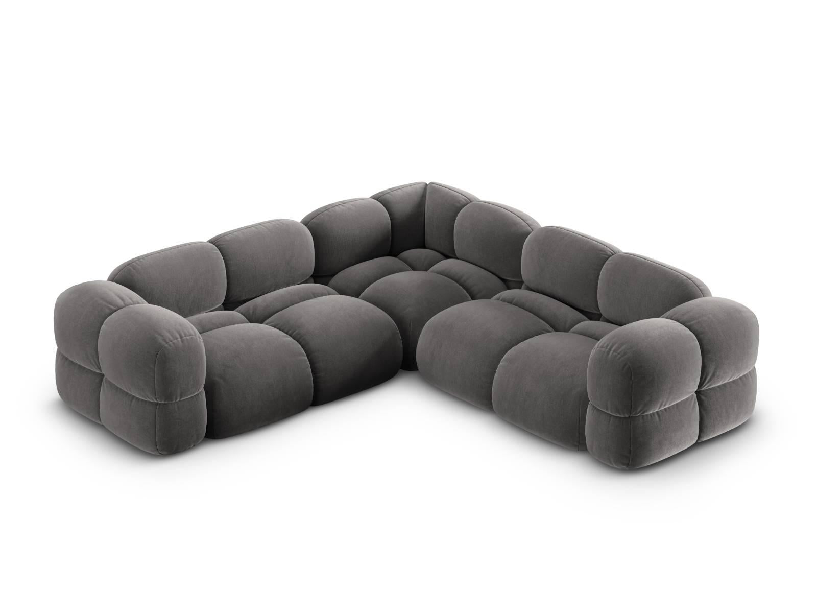 Cosmopolitan Design Hoekbank Loretto symmetrisch velvet | 