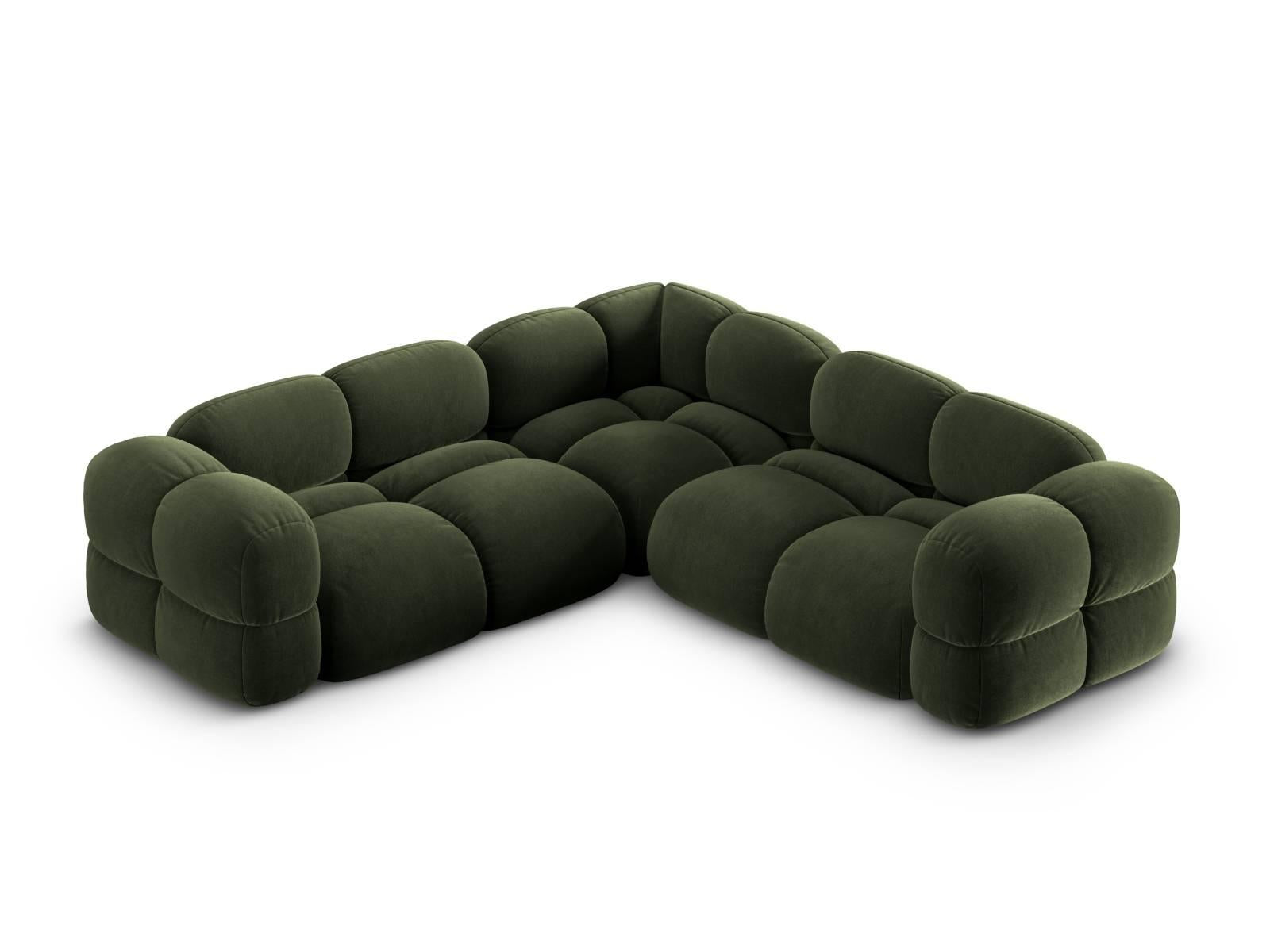 Cosmopolitan Design Hoekbank Loretto symmetrisch velvet | 