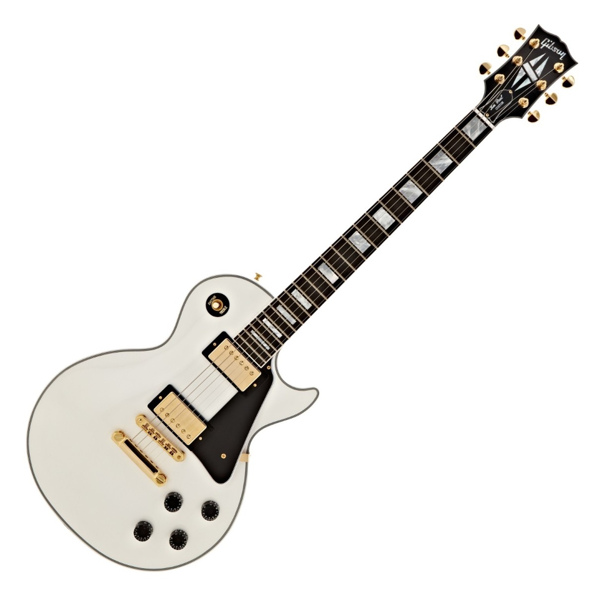 Gibson Custom Shop Gibson Custom Les Paul Custom Alpine White #CS500177