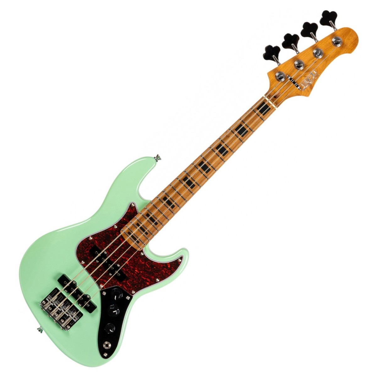 JET Guitars JET JB Travel Bass Guitar Sea Green