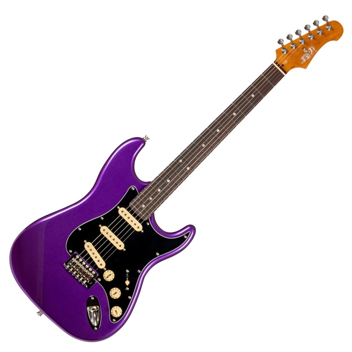 JET Guitars JS-300 Roasted Maple Plum