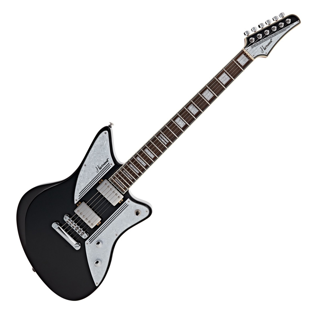 Hartwood Charger Electric Guitar Jet Black