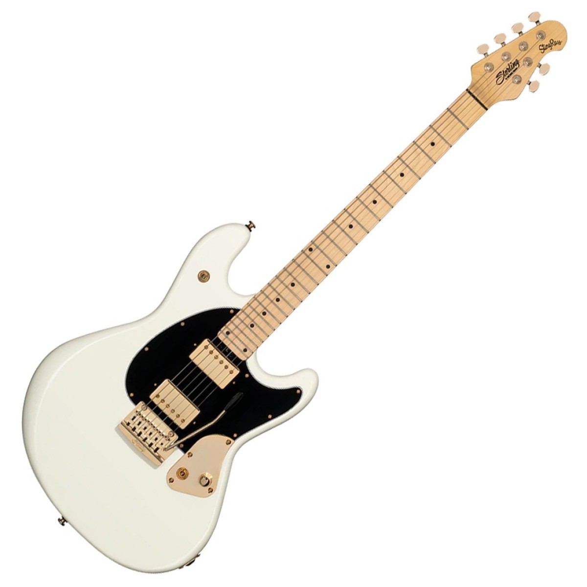 Sterling by Music Man Sterling Jared Dines Signature StingRay Olympic White