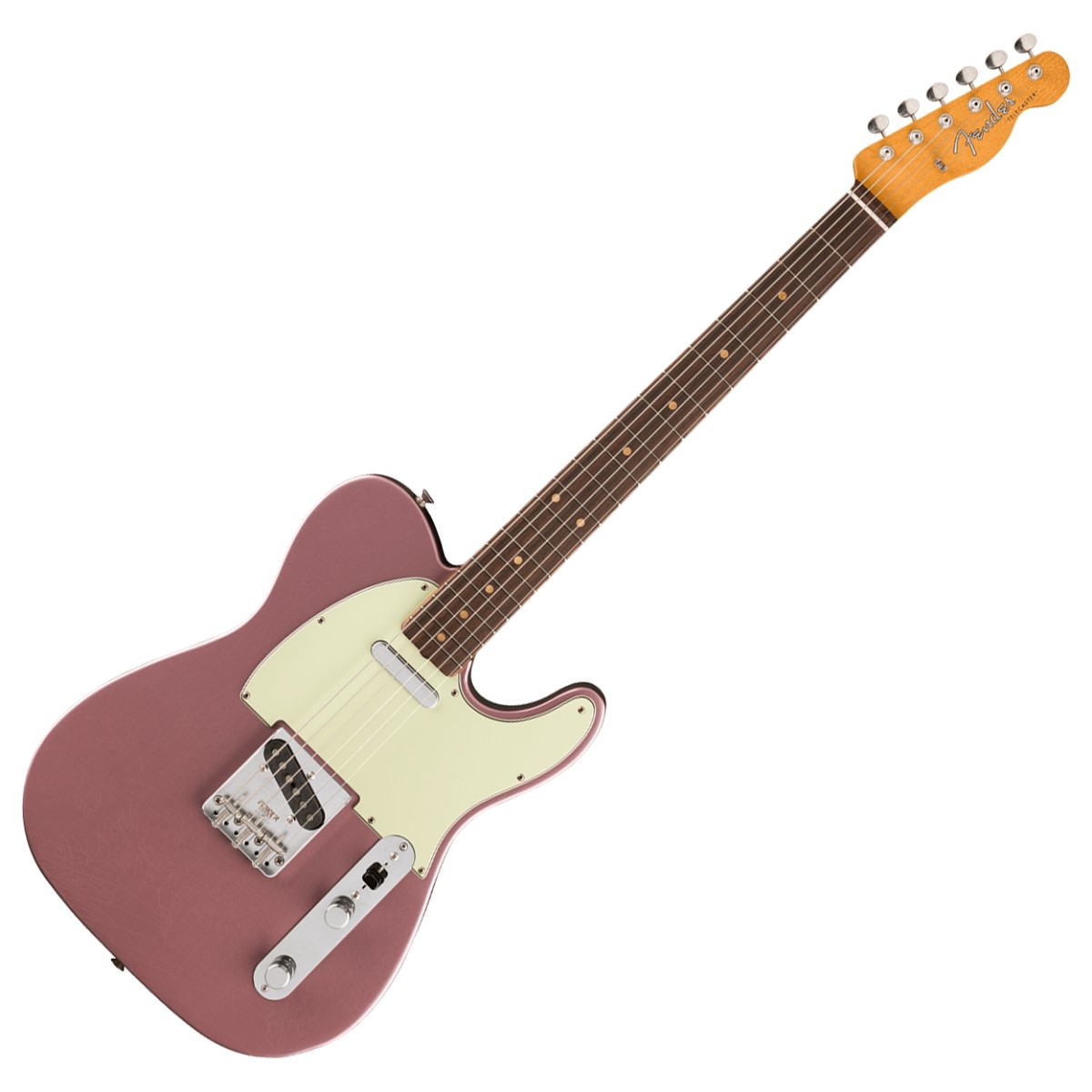 Fender Vintera II Road Worn 60s Telecaster RW Burgundy Mist Metallic