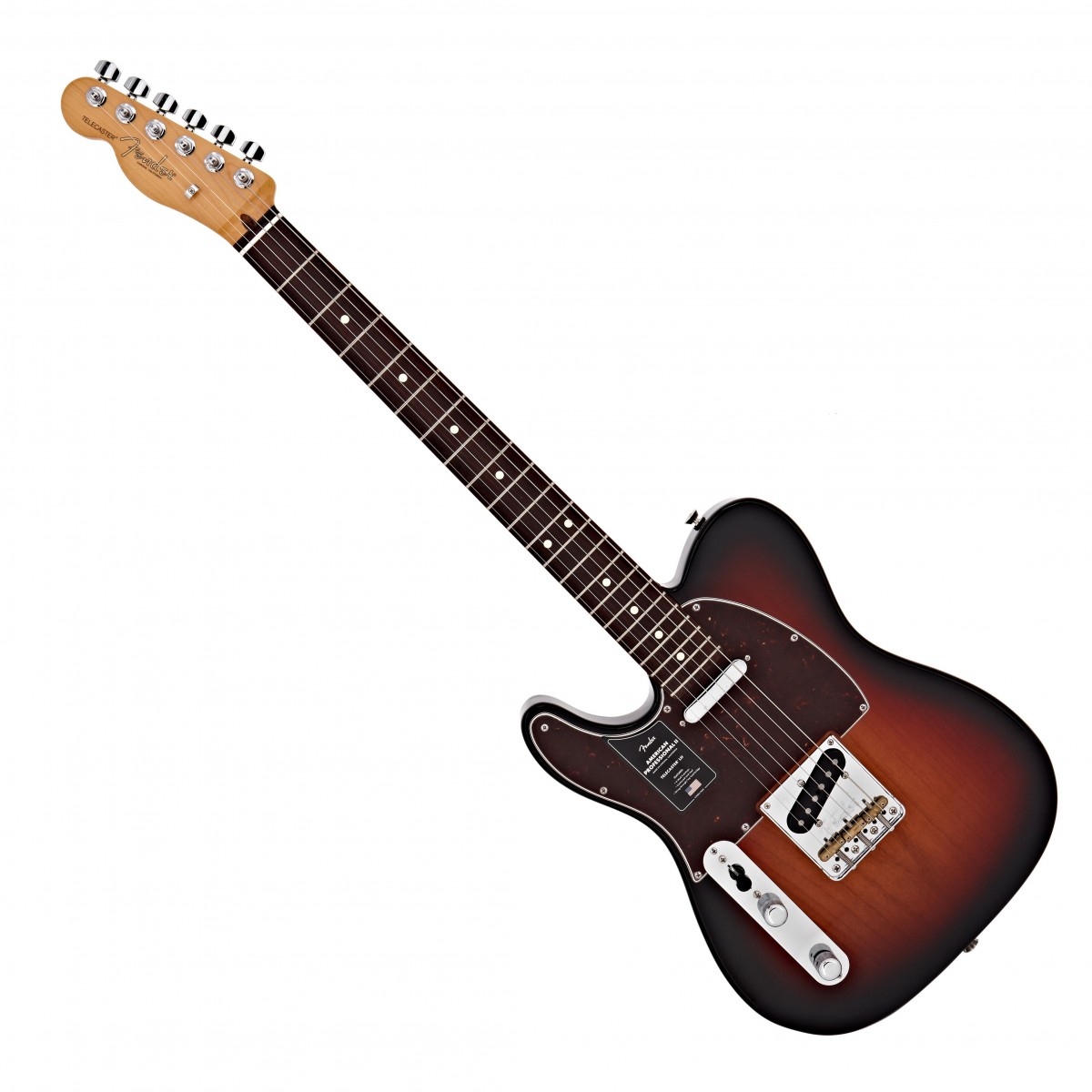 Fender American Pro II Telecaster RW LH 3-Tone Sunburst