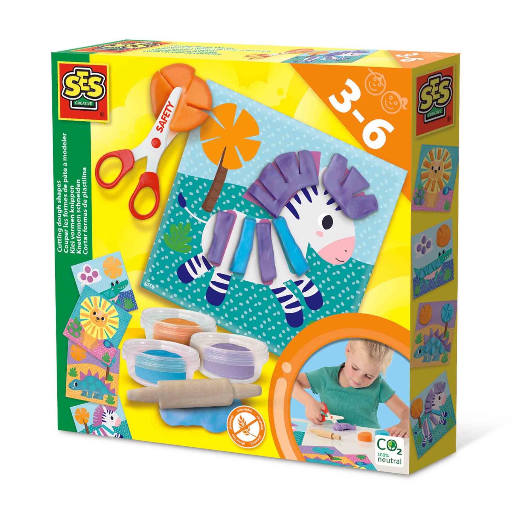Top1Toys SES KNIPPEN EN KLEI