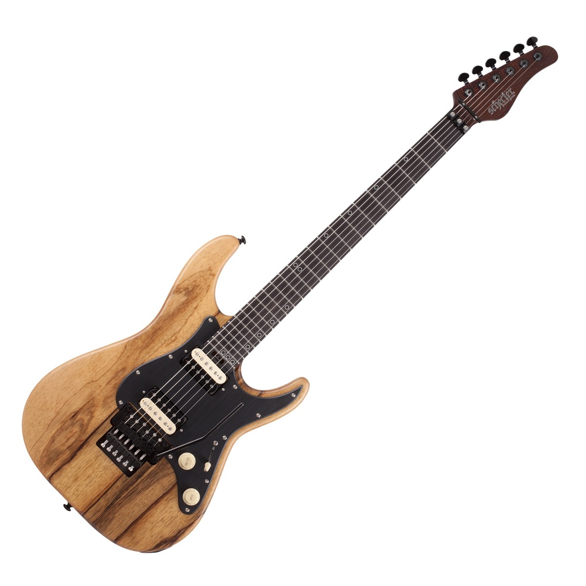 Schecter Sun Valley Super Shredder FR Exotic Black Limba - Ex Demo
