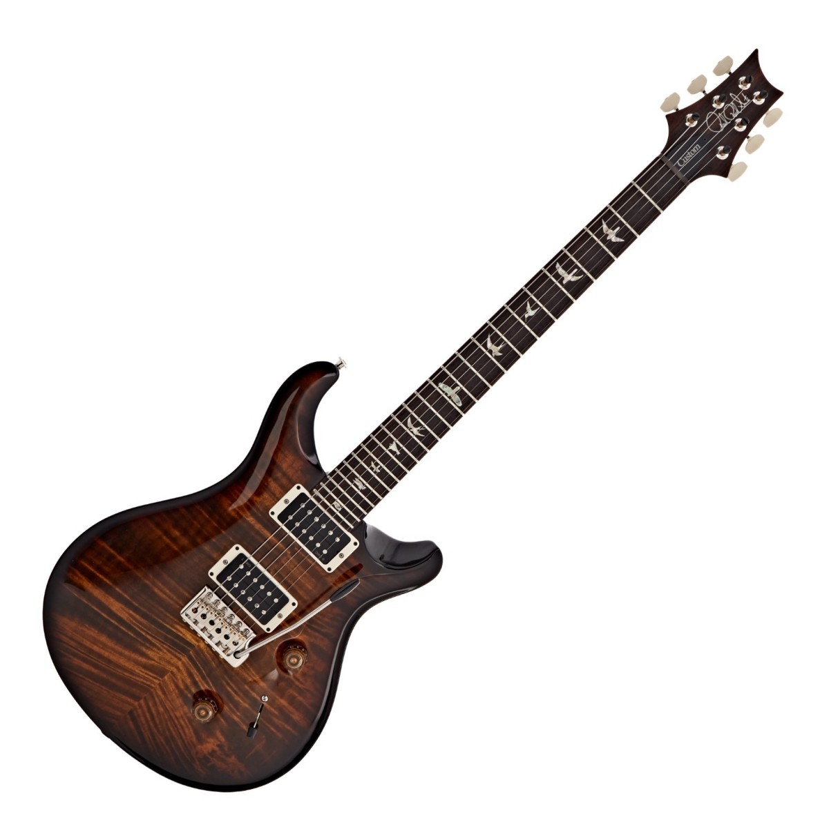 Paul Reed Smith PRS Custom 24 Electric Guitar Black Gold Wraparound Burst - Ex Demo