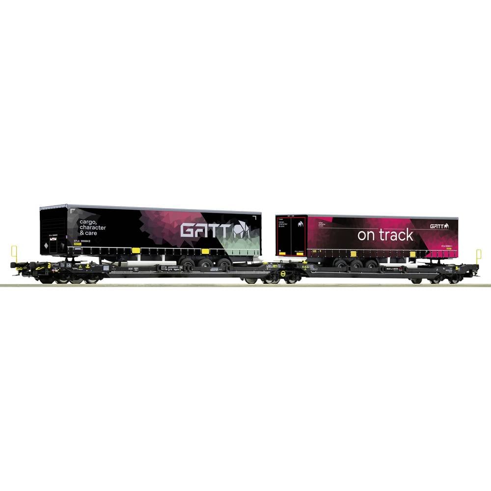 Roco 6600170 H0 dubbeltasje-gelede wagon T3000e van de TX-logistiek TX logistiek