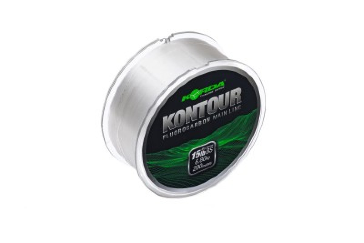 Korda Kontour Fluorocarbon Mainline - 15lb - 200m
