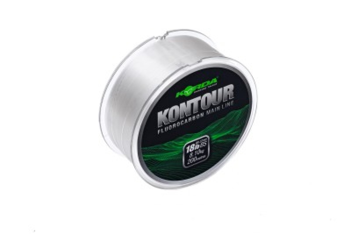 Korda Kontour Fluorocarbon Mainline - 18lb - 200m