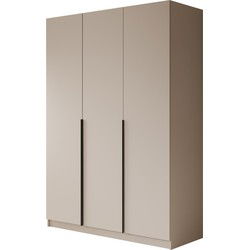 Meubella Kledingkast Sabre - Beige - 150 cm
