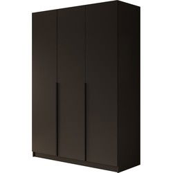 Meubella Kledingkast Sabre - Zwart - 150 cm