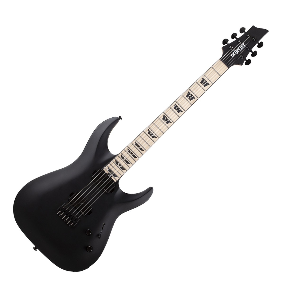Schecter C-1 SLS Custom Satin Black - Ex Demo