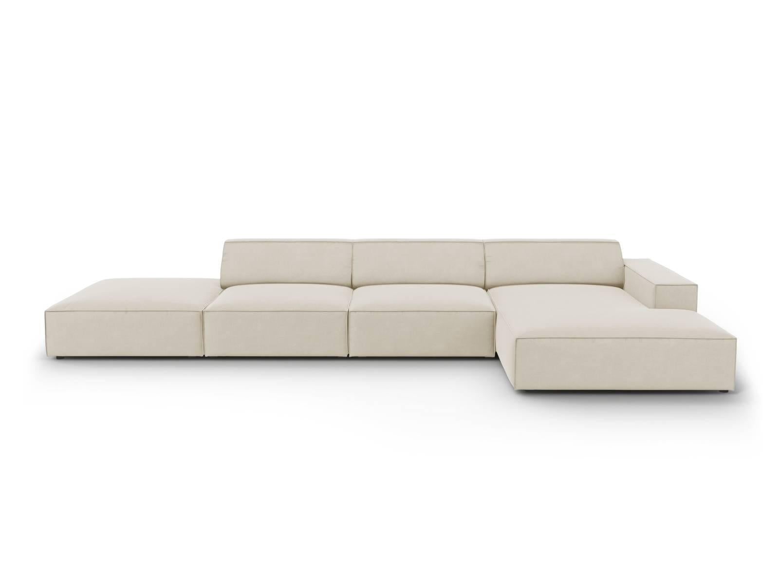 Micadoni 6-zits hoekbank Jodie velvet rechts | 
