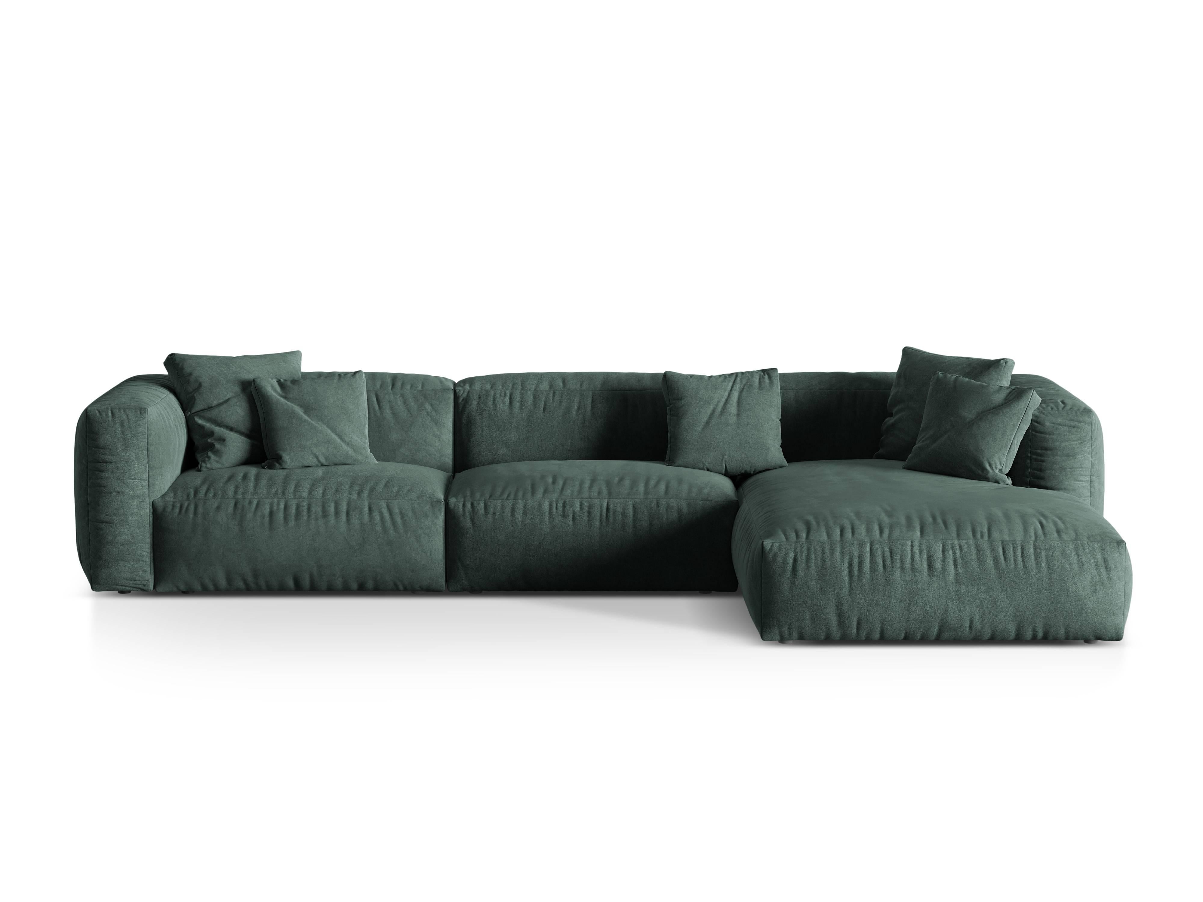 Micadoni 3-zits hoekbank Martina rechts velvet | 