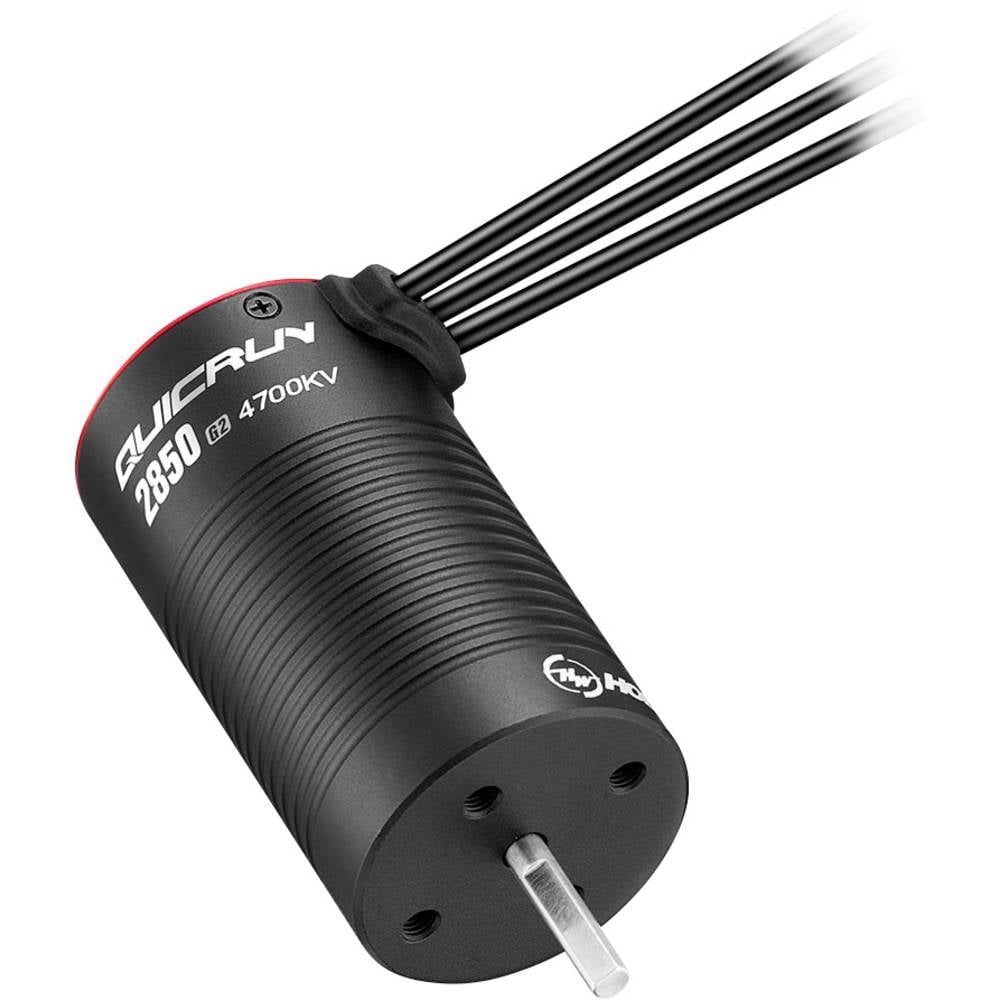 Hobbywing QuicRun 2850SL G2 4700kV Brushless elektromotor voor autos kV (rpm/volt): 4700