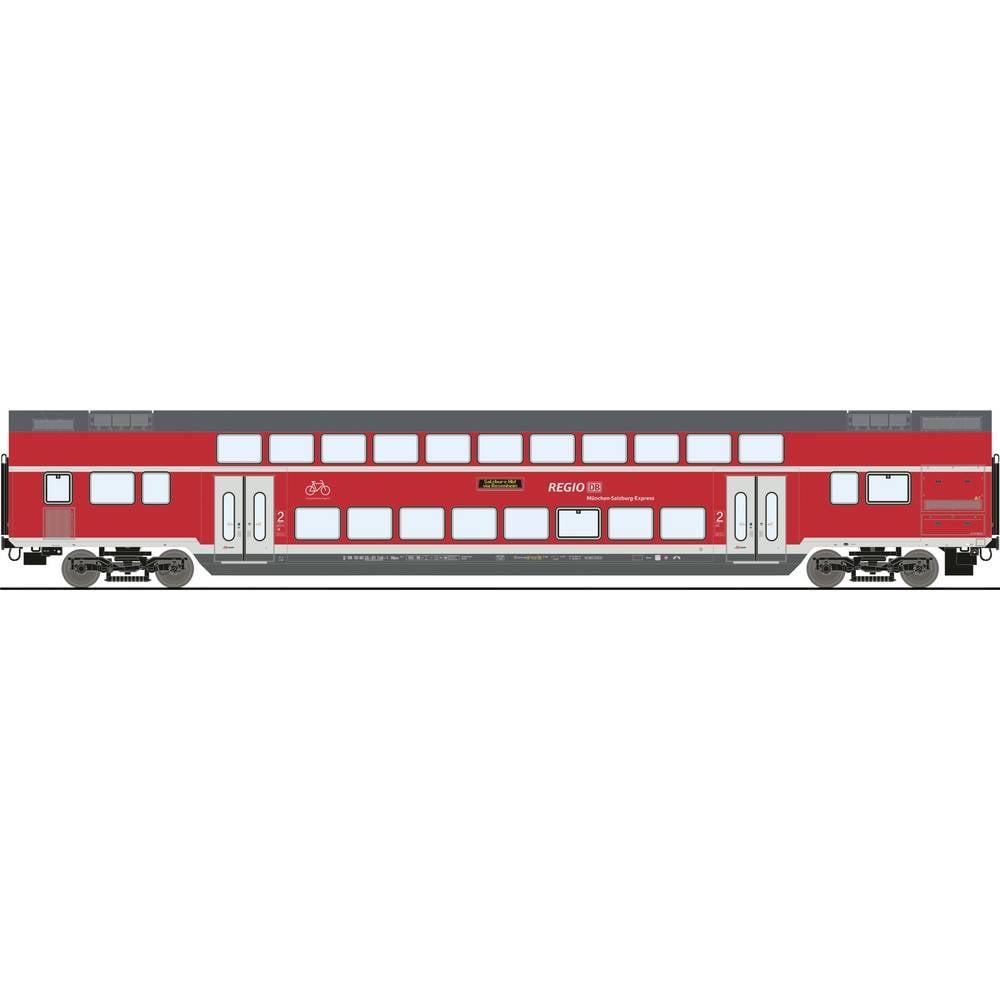 Roco 6200146 H0 dubbeldeksrijtuig 2e klas van de DB AG