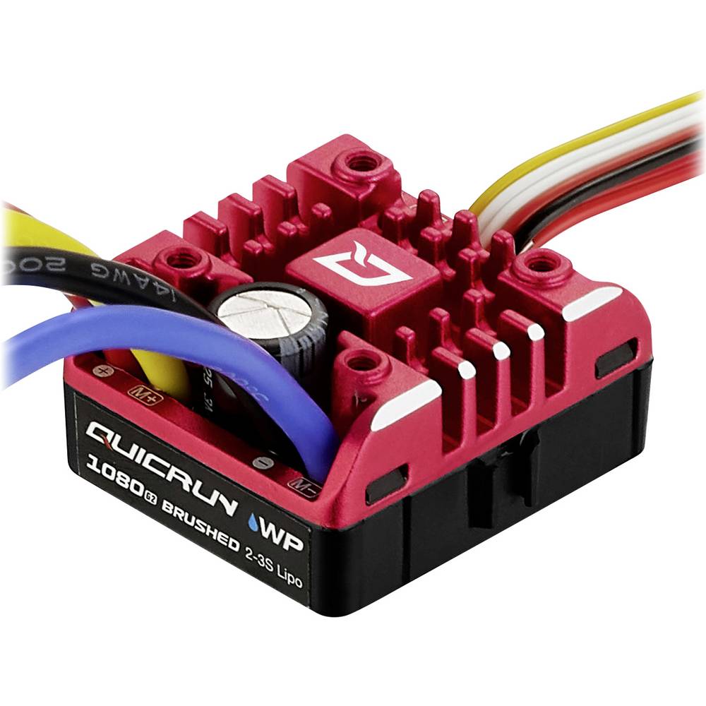 Hobbywing QuicRun WP1080-G2 Brushless rijregelaar voor RC auto Belastbaarheid (max.): 400 A