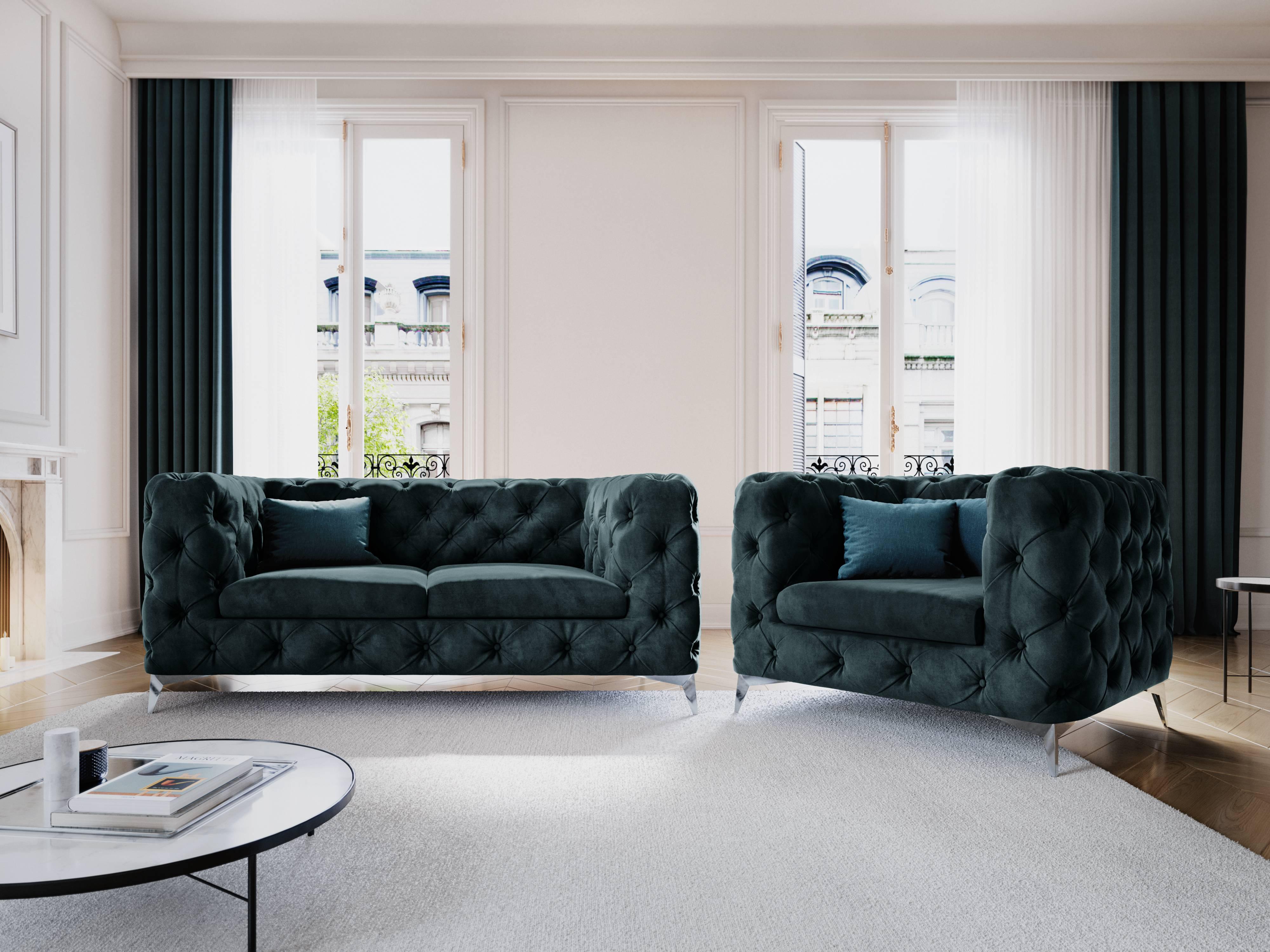 Interieurs 86 2-zitsbank Franck velvet | 