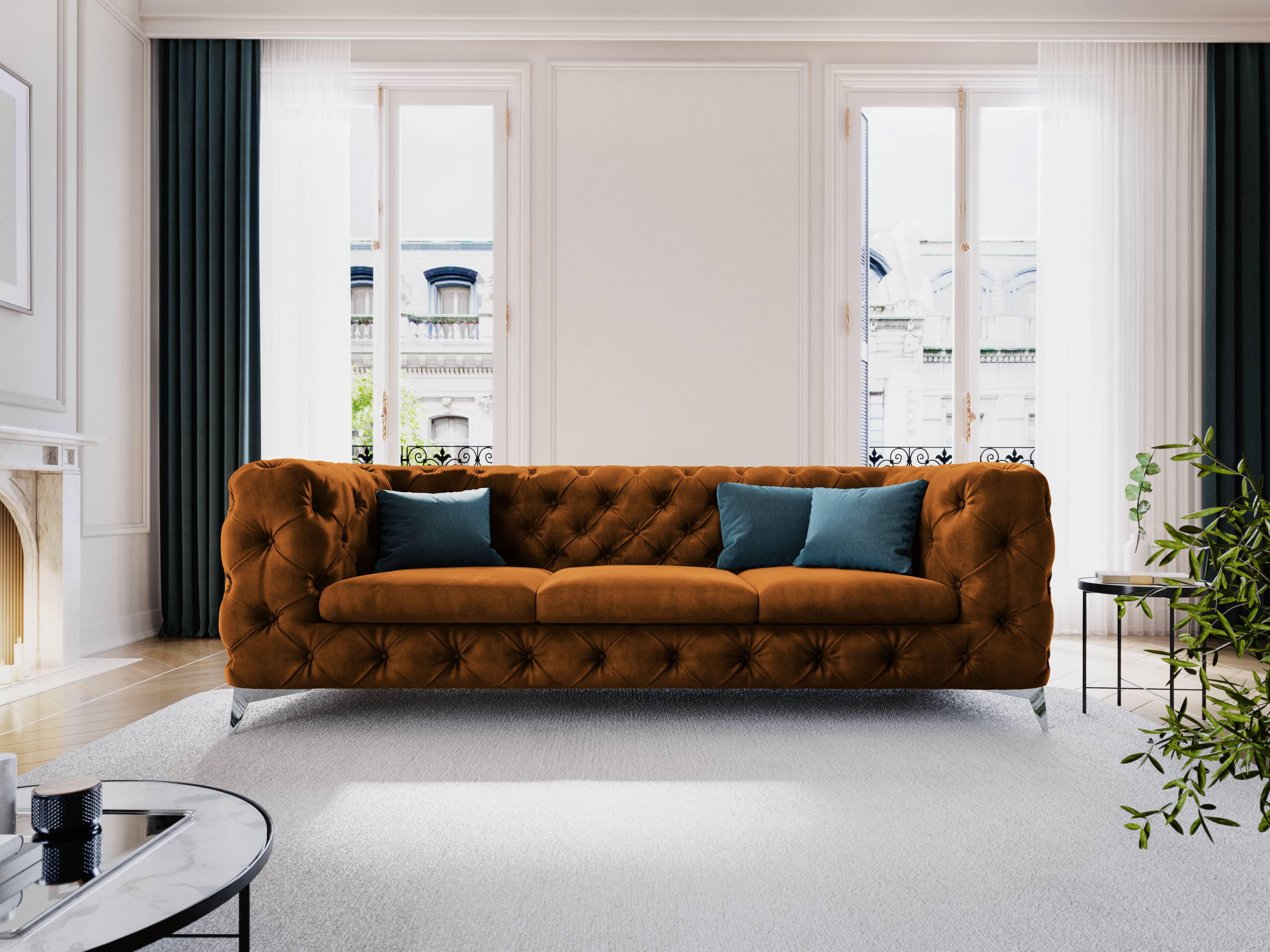 Interieurs 86 3-zitsbank Franck velvet | 