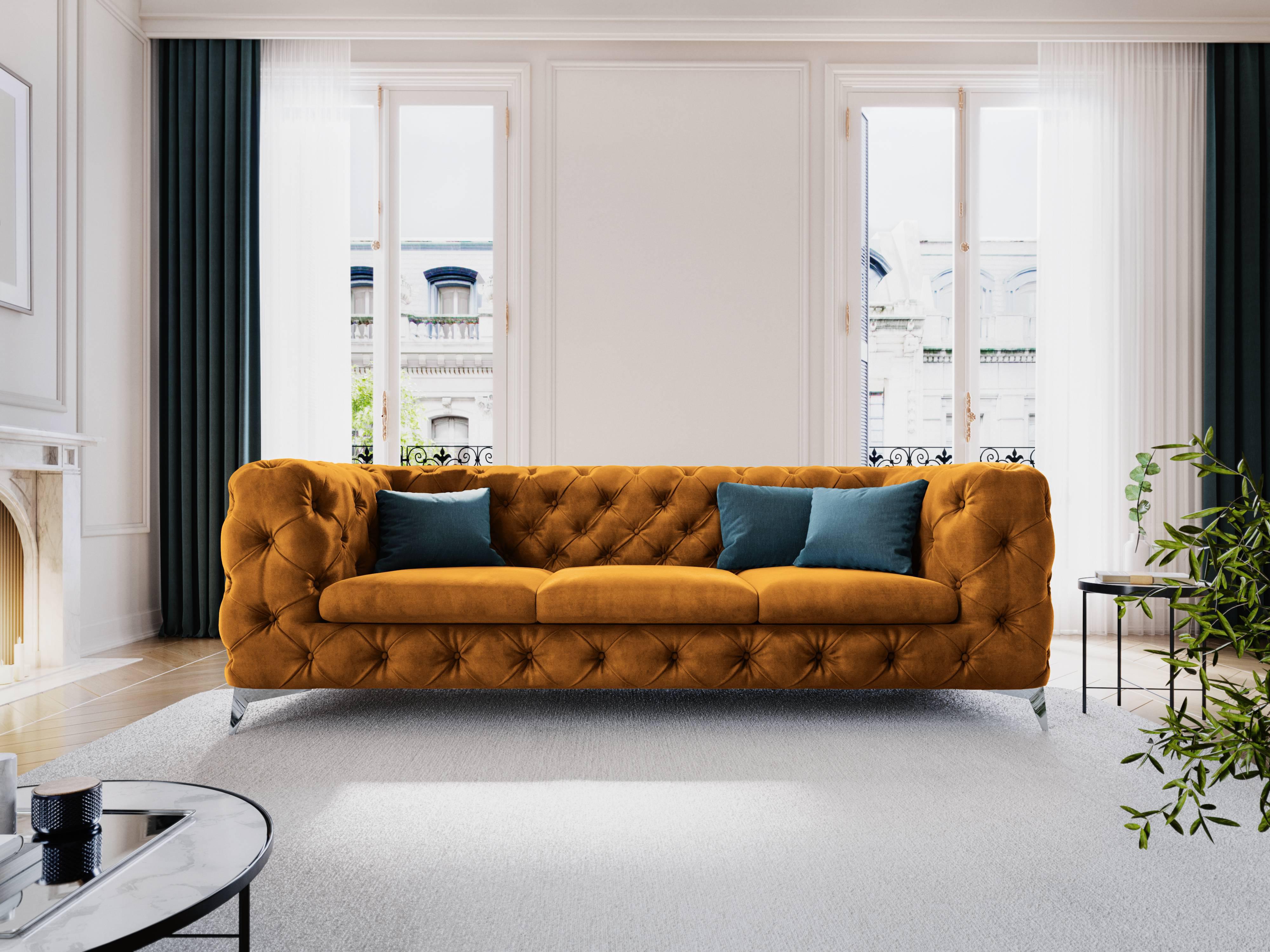 Interieurs 86 3-zitsbank Franck velvet | 