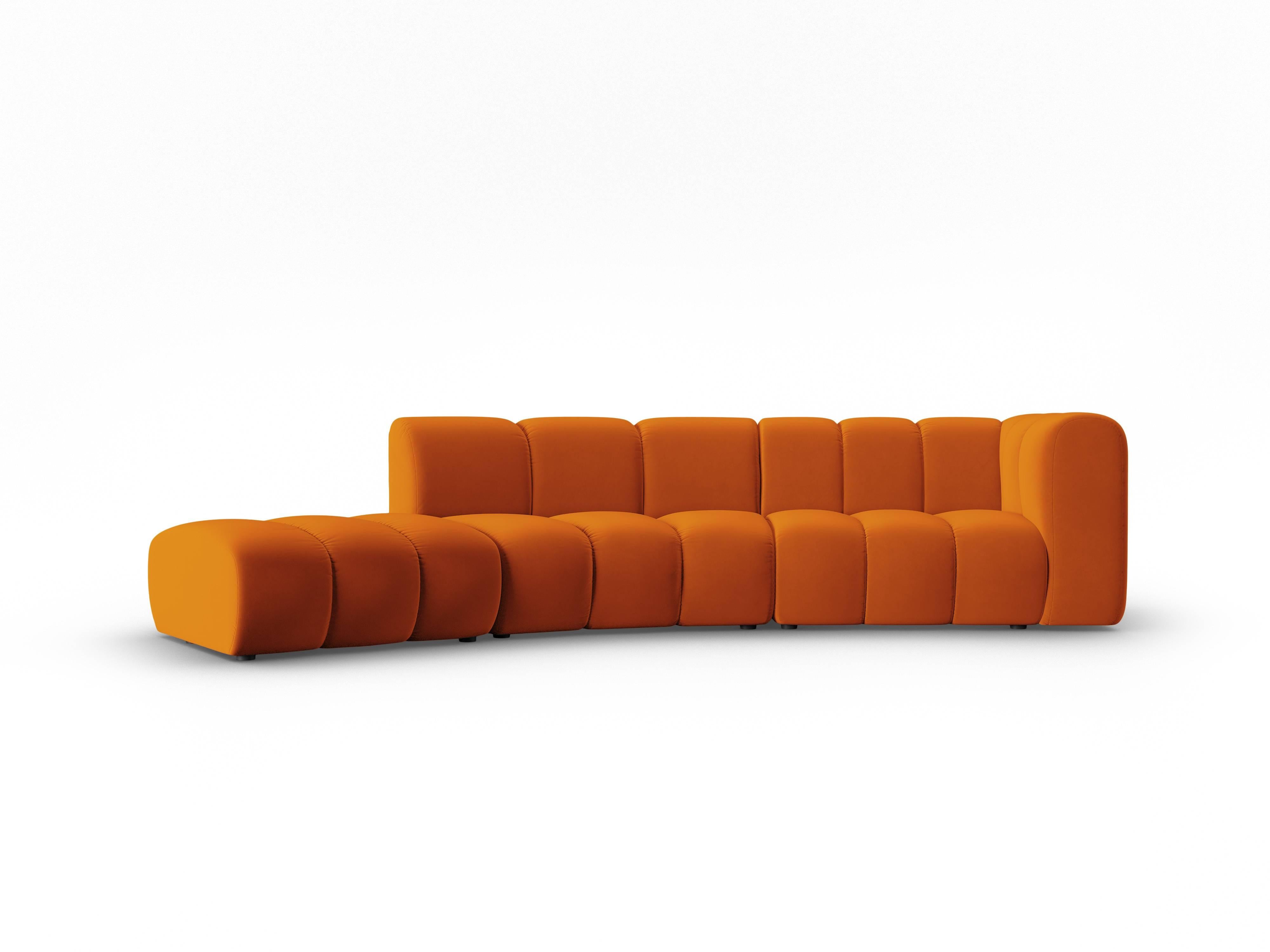 Interieurs 86 Hoekbank Skyler halfrond links velvet | 