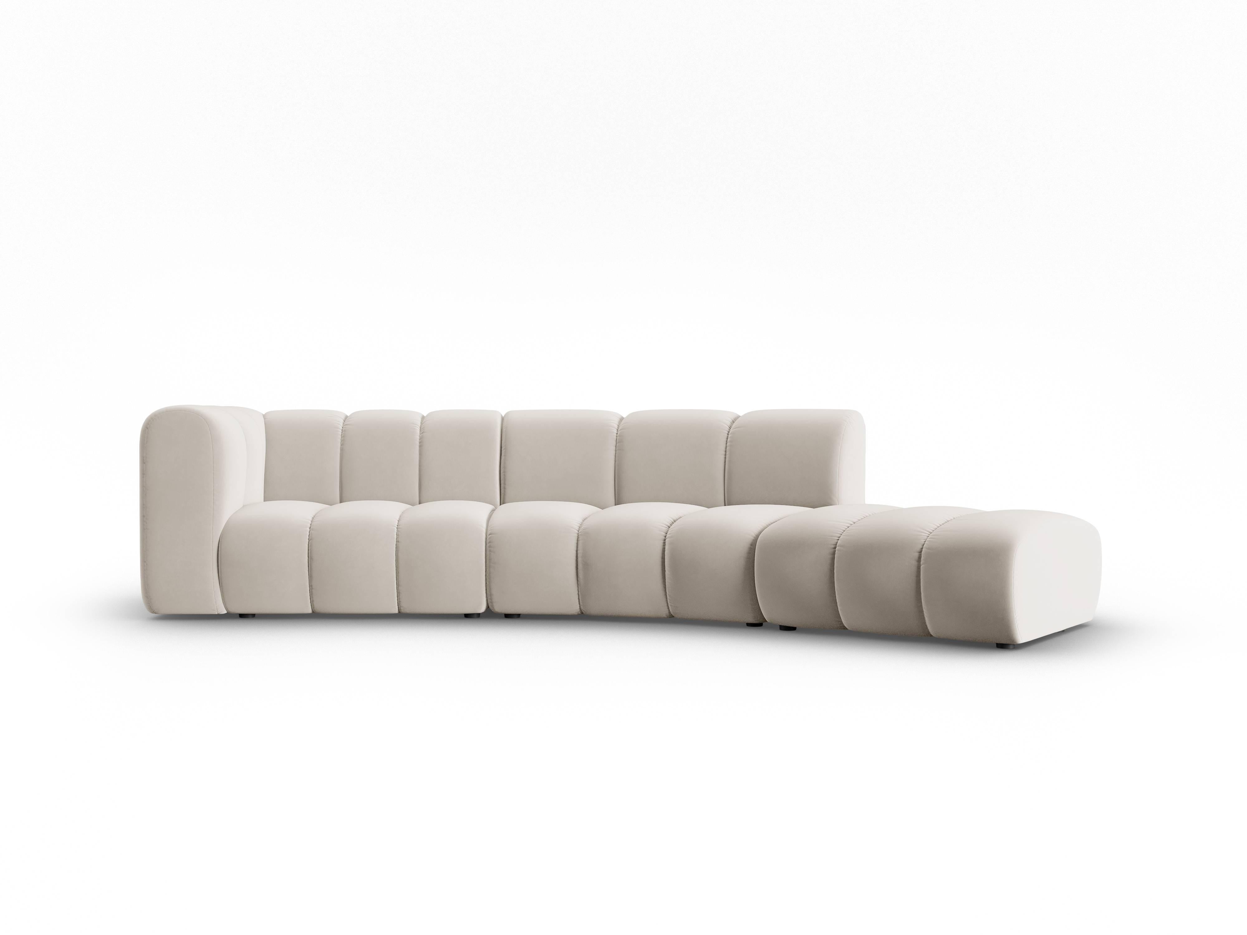Interieurs 86 Hoekbank Skyler halfrond rechts velvet | 
