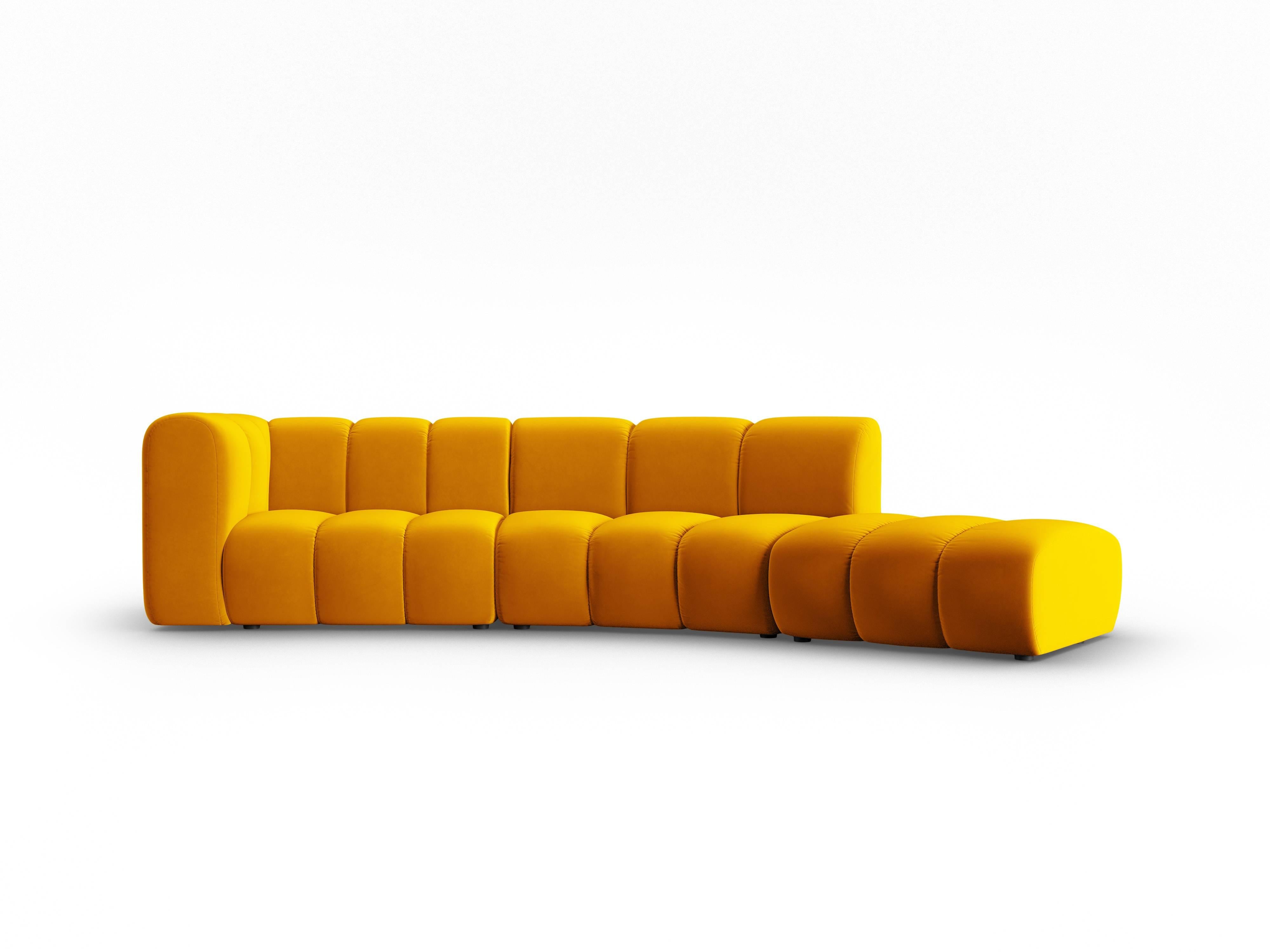 Interieurs 86 Hoekbank Skyler halfrond rechts velvet | 