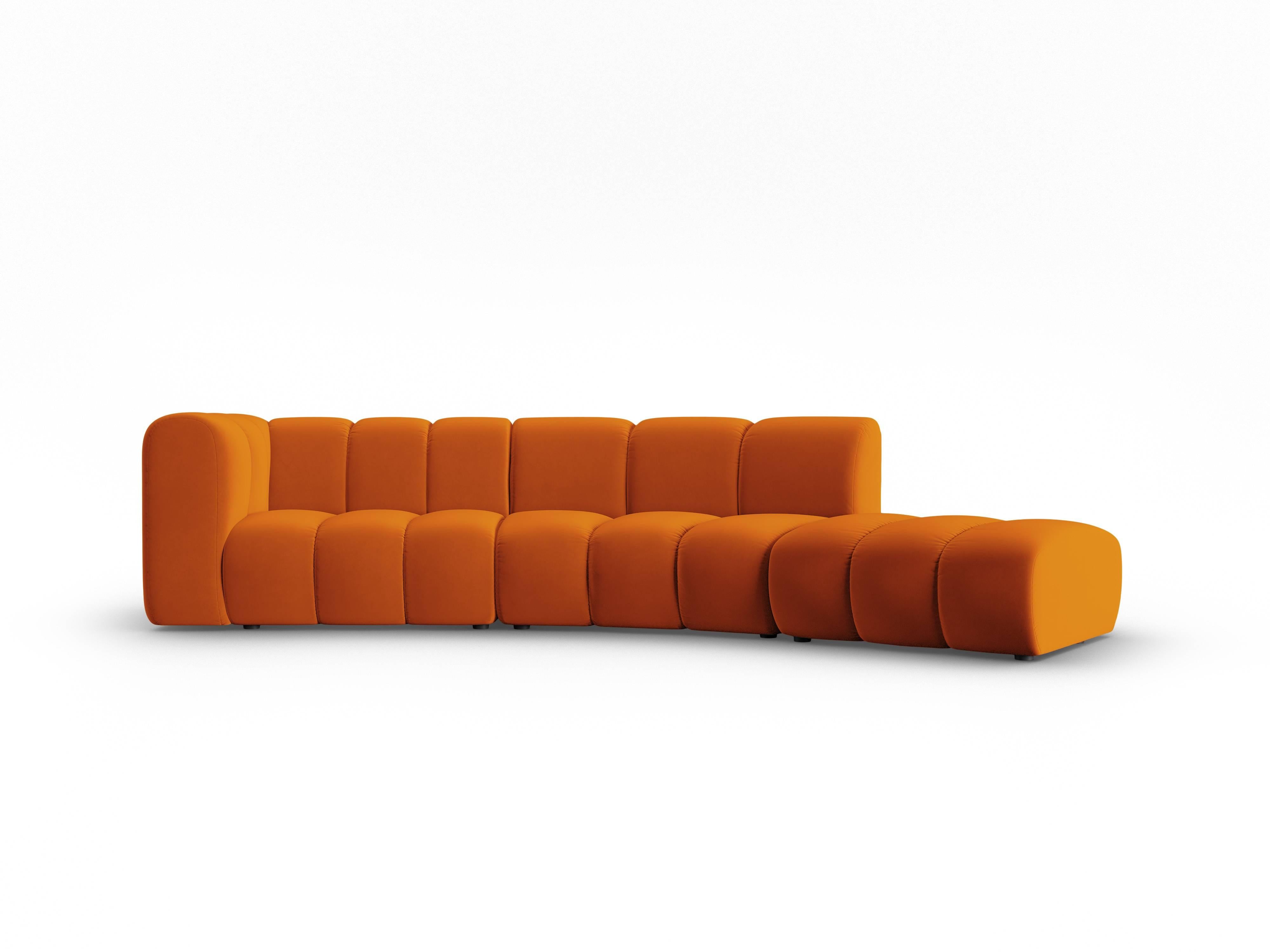 Interieurs 86 Hoekbank Skyler halfrond rechts velvet | 