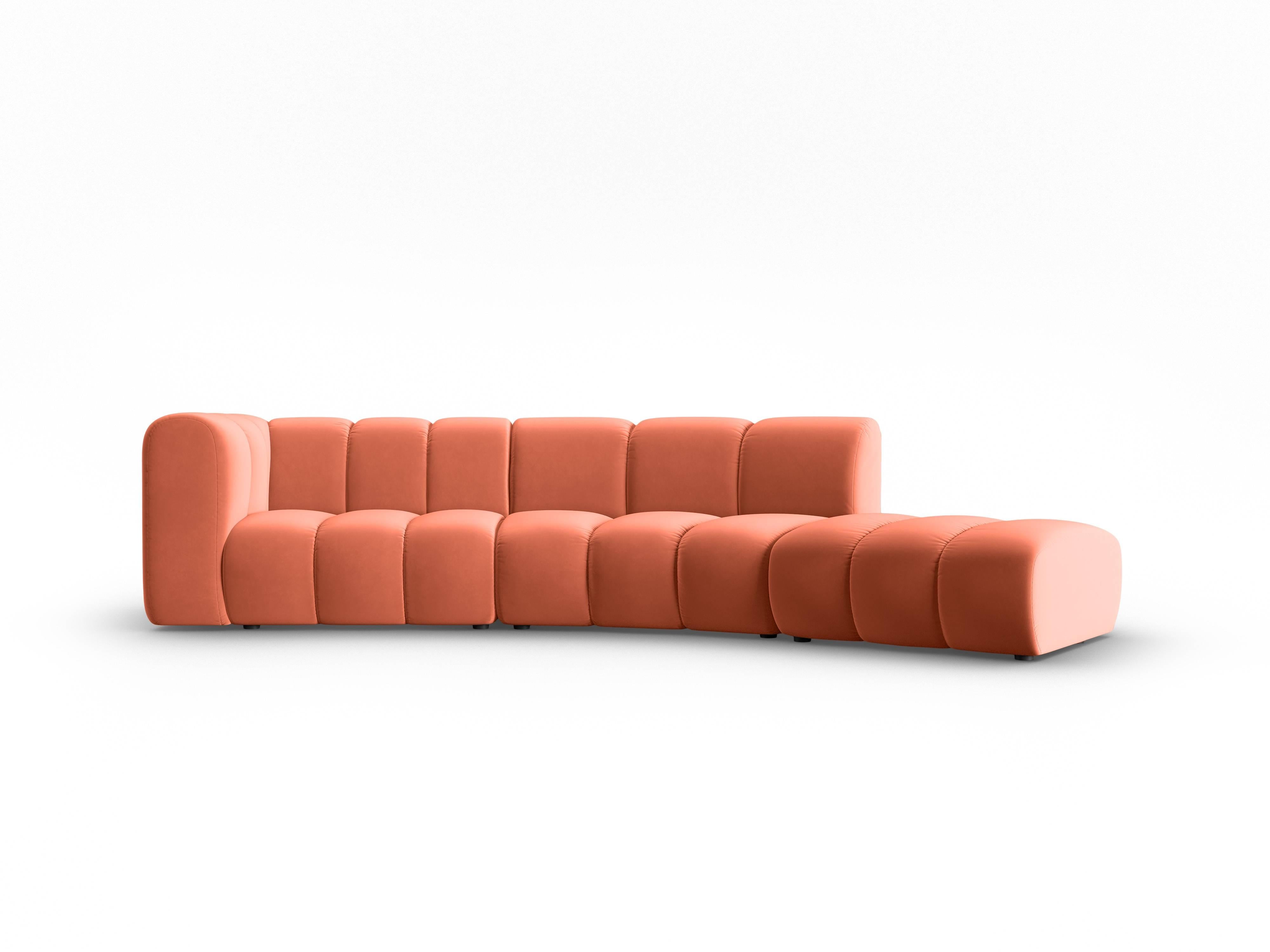 Interieurs 86 Hoekbank Skyler halfrond rechts velvet | 
