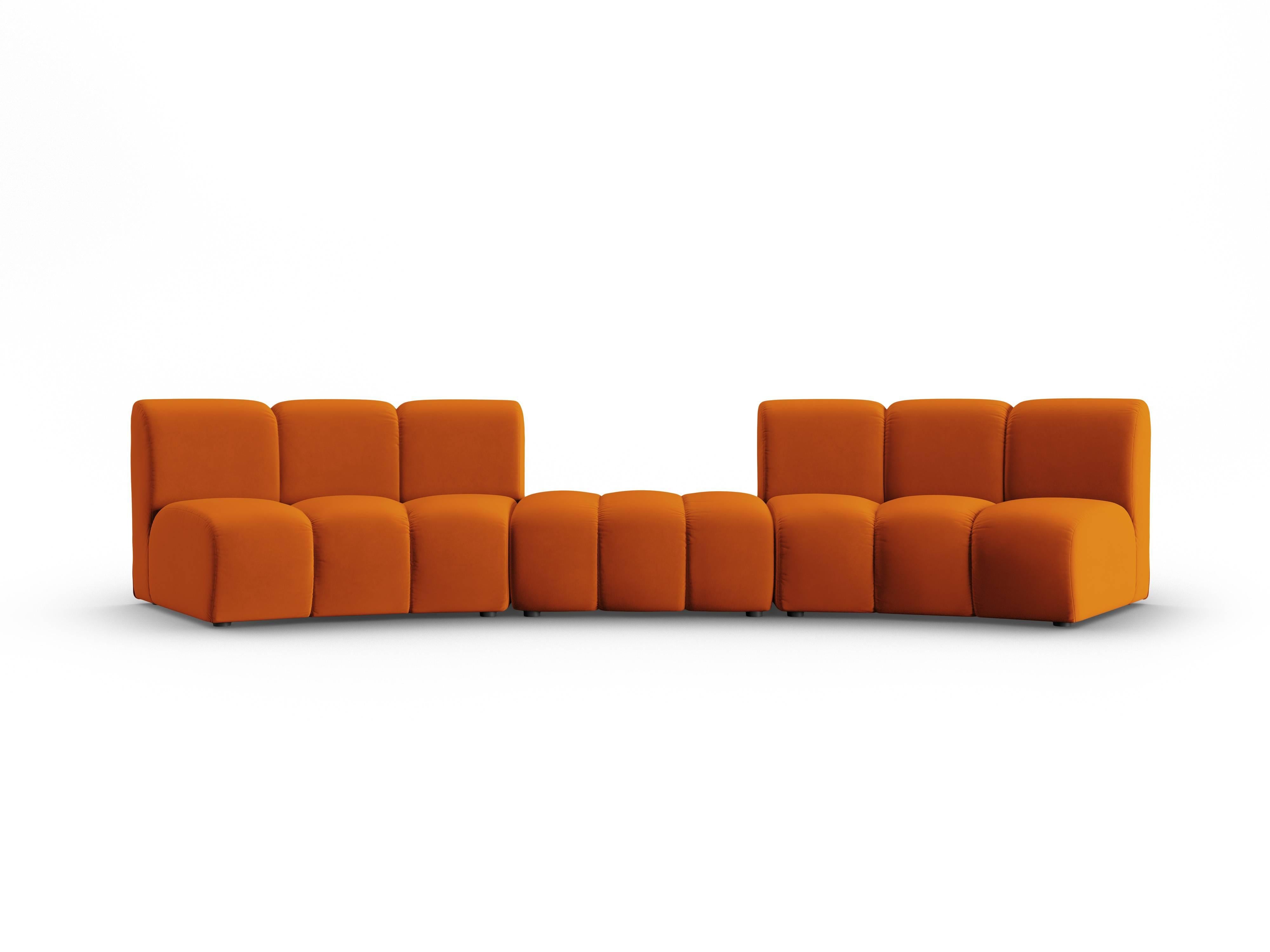 Interieurs 86 5-zitsbank Skyler halfrond velvet | 