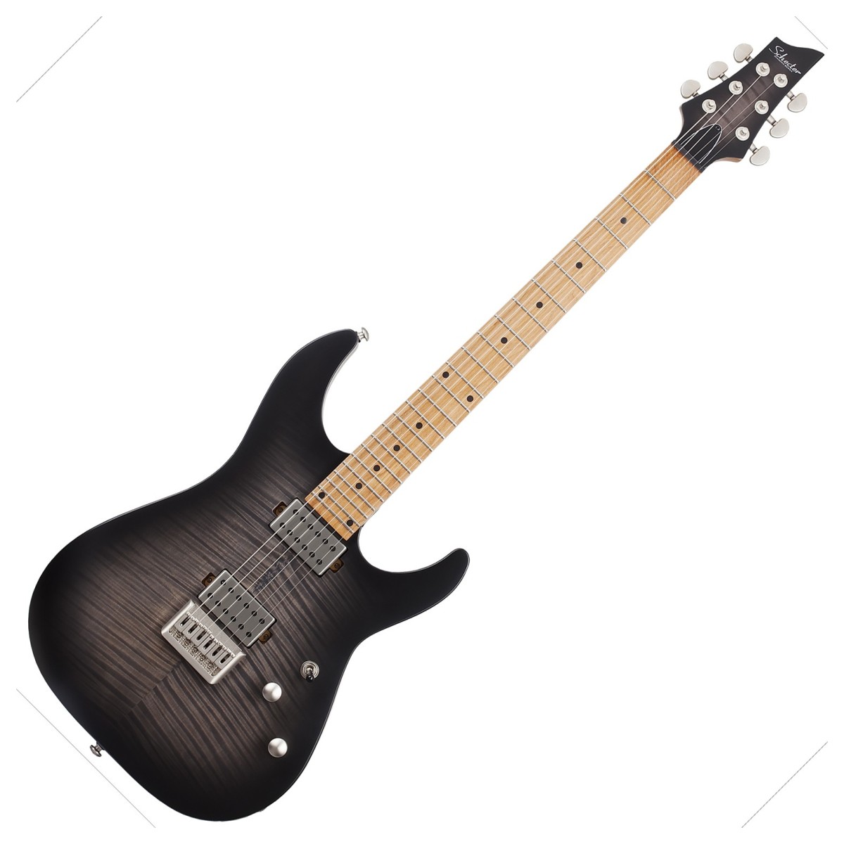 Schecter C-1 Standard Plus Trans Black Burst