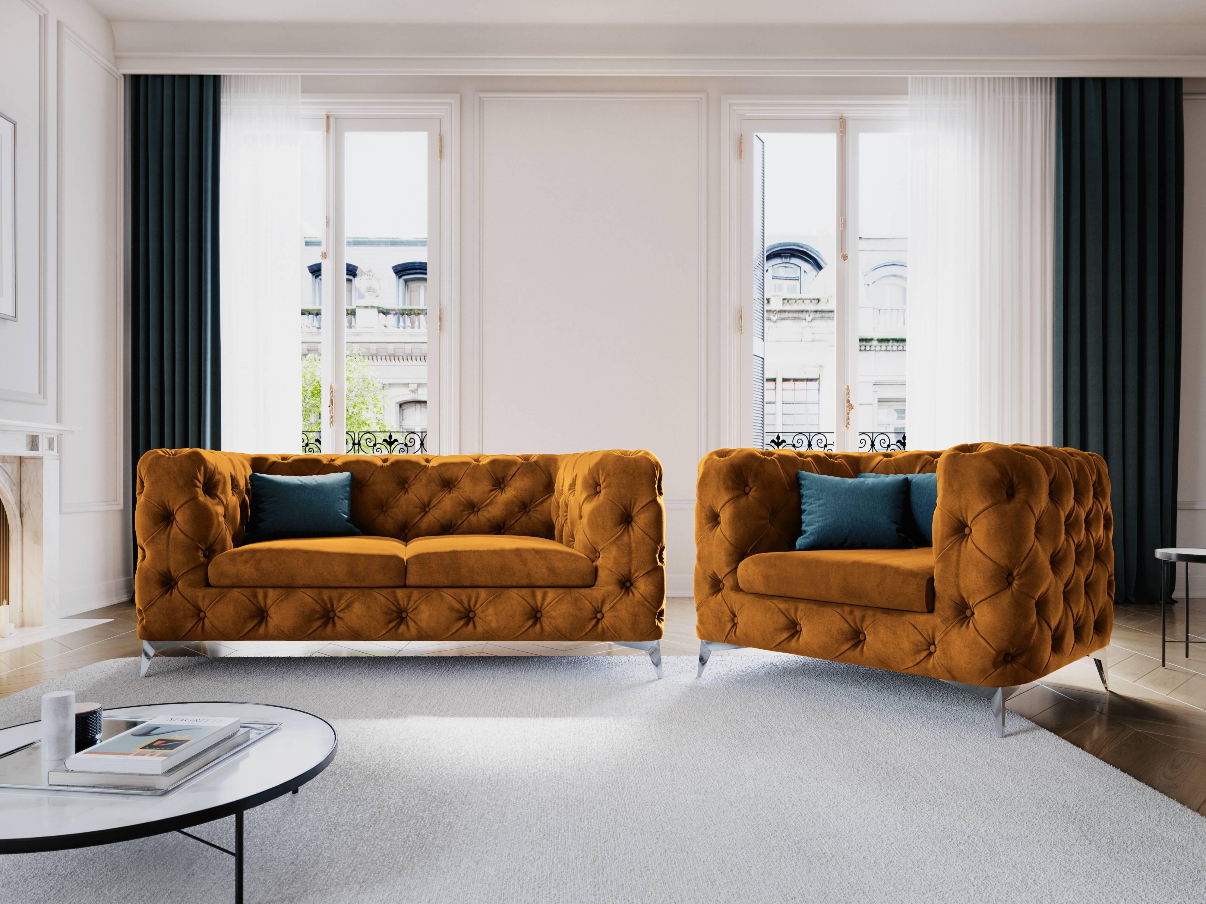 Interieurs 86 2-zitsbank Franck velvet | 